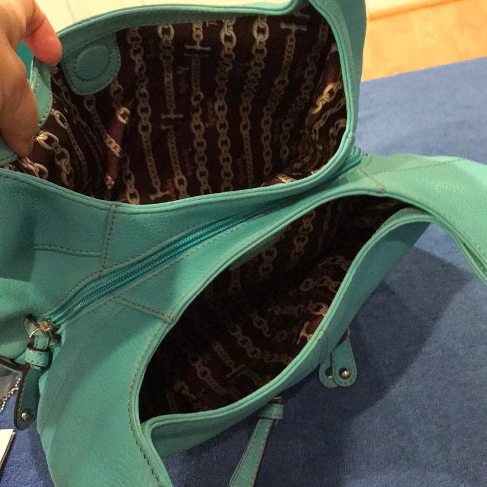 NWT Leather Tignanello Shoulder Bag - Picture 6 of 8